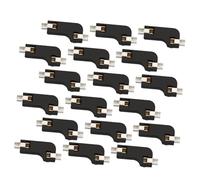 DOITOOL Hot-swappable Pcb Socket Rated 12v Dc for Mechanical Keyboard 20 Pcs Practical Abs Material Two Clamps for Hot Swap Keyboard Modification and Repair