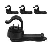 DOITOOL Hydration Pack Tube Clip Outdoor Backpack Clips 4Pcs Magnetic Tube Holder for Water Drinking Valve Tube ABS and Magnet Quick Attachment for Camping Backpack Accessories