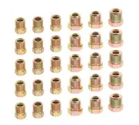 DOITOOL Hydraulic Brake Line Fittings Adapter Kit and Superb Pressure Resistance 70pcs with Carbon Steel Material Wide Compatibility for Brake Line and Trucks, for Car Owners