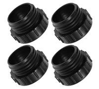 DOITOOL IBC Tank Adapter to 60mm Coarse Thread 4pcs 63mm Fine Thread Plastic Fitting Easy Replacement Valve Connector for IBC Tanks and Containers for Standard Temperature and Pressure