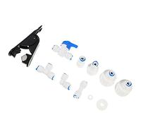 DOITOOL Ice Maker Hose Connector Kit Food-grade Ice Maker Fittings for Coffee Fridge Easy Installation Water Line Adapter Supplies Robust Pom Material
