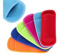 DOITOOL Ice Stick Holders to Keep Fingers Warm Insulated Stick Covers 6pcs Neoprene Portable Design for Candy Bars and Ice for Parties and Pocket Use