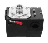 DOITOOL Industrial Air Pressure Switch Horizontal Space Saving Design Adjustable Compressor Pressure Monitoring Replacement Part for Workshops and Professional Use