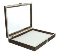 DOITOOL Insect Specimen Display Box with Transparent Lid 12.20X8.66X1.57 Inch Wooden Case for Butterfly and Insect Collection Storage Desktop Decoration