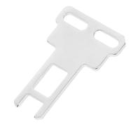 DOITOOL Interlock Locking Switch Key for CNC Machines with Iron Construction and Silver Finish, Suitable for Electrical Equipment Control Scenarios, Reliable Performance and Worker Safety