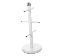 DOITOOL Iron Mug Holder Tree for Kitchen Coffee Cups Iron Craft Mug Stand Organizer with Multiple Posts Space-Saving Cup Rack for Home Storage Elegant and Practical