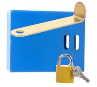 DOITOOL Iron Outdoor Faucet Lock with Anti-Theft Protection Cover Drop-Resistant and Sun-Resistant Water Spigot Locking Kit for Garden Hose Compatible with Outdoor Taps to Prevent