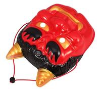 DOITOOL Japanese Demon Mask Horror Performance Mask with Unique Japanese Design Pvc Material Versatile Decoration for Halloween Cosplay Party Featuring Festive Beast Shape