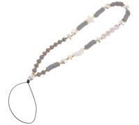 DOITOOL Kawaii Phone Charm Strap with Moon Star Beaded Design Lightweight Anti-lost Phone Bracelet Lanyard Cameras and Keys Decorative Wrist Chain for Outdoor Use