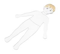 DOITOOL Kids Fashion Drawing Ruler Set, Female Figure Drawing Template, Plastic Sketch Template for Clothing Design, Create Realistic Outfit Images, Save Hours for Young Clothing Designers