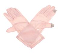 DOITOOL Lace Touch Screen Gloves Full Finger Female Mitt Lightweight Ice Silk Lace Fashion Elegant Gloves for Women Outdoor Sports Summer Cycling Random Style