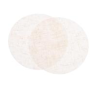 DOITOOL Lampshade Eye for Pendant 2pcs Round Ceiling Fabric Diffuser Light, Soft Light Diffuser with, Heat Resistant Beige Cover Installation Suitable for DIY