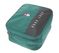 DOITOOL Large Capacity First Aid Bag Medicine Organizing Bag Waterproof Portable Multi-Grid Design Oxford Cloth for Outdoor Traveling Family Use