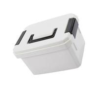 DOITOOL Large Capacity First Aid Medicine Storage Box Multi-Purpose Pp Material Organiser for Sports Team and Outdoor Use White Pill Case