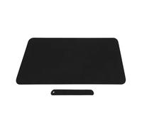 DOITOOL Large Mouse Pad for Desk with Scratch Resistant Artificial Leather Surface and Non-slip Wood Base, Oversized Desk Mat for Office, Crafting and Drawing Use