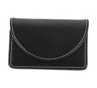 DOITOOL Leather Business Card Case for Men Card Holder Wallet International Travel Must Haves