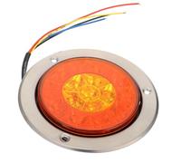 DOITOOL LED Trailer Tail Light for Cars and Utility Trailers | Dc 12-24v Sealed Build, Aluminum PC ABS Construction, Yellow Red Lens, for Rain Driving