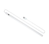 DOITOOL LED Under Cabinet Light with Infrared Sensor, Slim and Lightweight Aluminum Strip Lamp, USB Powered Hard Strip Lamp for Storage Area and Workbench Lighting