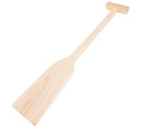 DOITOOL Lightweight Wood Paddle for Canoes Boat Oar with Ergonomic Handle Comfortable Grip Unisex Practical Paddle for Lakes Rivers and Outdoor Water Activities