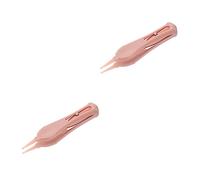 DOITOOL Limpiador De 2pcs Baby s Baby Nose Toddler Tweezers Baby Ear Cleaning Baby Nasal Tweezers Nose Cleaning Nipper Baby Cleaning Clip Baby Clip Nose Tweezer Set