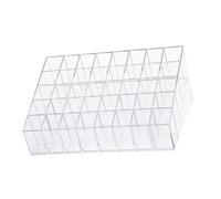 DOITOOL Lipstick Convenient Polish Plastic 40-slot Organizer Nail and Rack with Multiple Grids for Separate Storage Display Stand Makeup for Female Friends