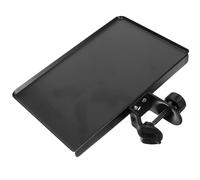 DOITOOL Live Broadcast Microphone Stand Tripod with Clamp-On Sound Card Tray and Mobile Phone Holder for Outdoor Streaming and KTV Recording