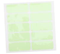 DOITOOL Luminous Wall Switch Stickers Night Glowing Decal Adhesive Light Stickers for Bedroom Nursery, 10pcs Sheet Glow-in-the-Dark Decorative Decals