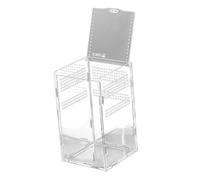 DOITOOL Magnetic Acrylic Reptile Terrarium Box High Transparency with Ventilation for Snakes Tarantulas Geckos and Pet Reptile Nest Container