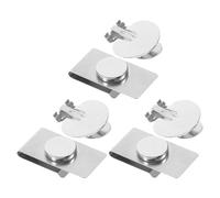 DOITOOL Magnetic Elegance Steel Professional Stylish Clips Stainless Tie Invisible Tie Accessories with Consistent and Fashion Flexibility for at Silver Men Events and Work