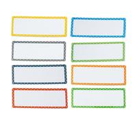DOITOOL Magnetic Name Tags Multi-Function Note Labels Eva Material with Magnetic Back 8pcs and Easy to Write on for Scheduling and Office Use