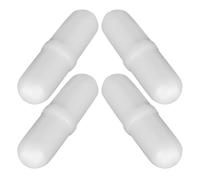 DOITOOL Magnetic Stir Bar Pp Material 4pcs White with Stable Speeds for Efficient Liquid Mixing and Coffee Stirring for Self Stirring Cup and Labs