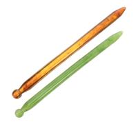 DOITOOL Manual Acupressure Pen for Muscle Relaxation and Targeting Pressure Points 2pcs Trigger Point Massage Tools Resin Material, for Home and Traveling Use