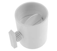 DOITOOL Manual Duct Valve Airflow Control Shut-Off Valve for Range Hood Ventilation System Backdraft Damper for Precise HVAC Air Volume Regulation