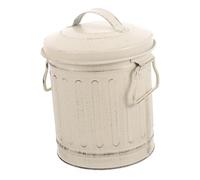 DOITOOL Metal Ash Bucket with Lid for Fireplace Ashes Iron Construction Safe Containment for Indoor and Outdoor Use Versatile Storage for Home and Burning Stoves