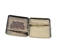 DOITOOL Metal Cigarette Box Holder Case Protective Cover for Smoking Convenience Retro Design for Pocket Use