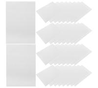 DOITOOL Microgreens Growing Mat: 100 PCS Germinating Paper 18x26cm Paper Sheets Growing for Microgreen Tray Garden Farm (Light Grey)