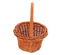 DOITOOL Mini Decorative Basket Storage Basket for Shelves Small Boy Girl DIY Creative Desktop Plant Micro
