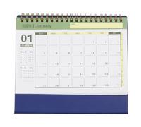 DOITOOL Mini Desk Calendar Compact Desktop Monthly Planner Month Coverage From July to December Sturdy for Smooth Writing for Office School Use