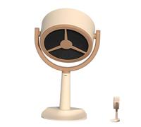 DOITOOL Mini Desktop Range Hood with High Suction Power, Plastic Small Portable Extractor Fan, Compact Cooker Hood for Kitchen Grease Filtration and Hotpot Bbq Ventilation