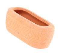 DOITOOL Miniature Ceramic Planter Vintage Terracotta Nursery Pot for Seedling Breeding Small Flowerpot for Indoor Outdoor Plants Succulents Herbs Balcony Garden Decor