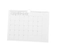 DOITOOL Minimalist Wall Calendar Large Monthly Planner with Spiral Binding Monochrome Design for Home Office Kitchen Wall-mounted Schedule Organizer and Family Event Tracker