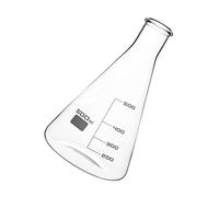 DOITOOL Ml Glass Erlenmeyer Flask Laboratory Glass Bottle with Thickened Borosilicate Material for Even Heating and Safety Suitable for Simple Distillation and Life Science Applications
