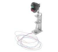 DOITOOL Model Train Signal Light Mini Spotlight Model for Table Railroad Signal Light Railway Accessories