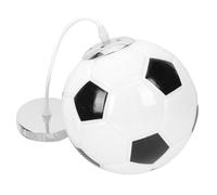 DOITOOL Modern Glass Ceiling Light Football Shape Pendant Lamp Creative Nordic Style for Living Bedroom Corridor Dining Sturdy Material with Chic Illumination