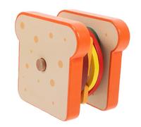 DOITOOL Montessori Wooden Sandwich for Educational Preschool Food Game Early Development Natural Material Social Skills Building Birthday Party Favor