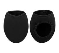 DOITOOL Mountain Bike Cycling Shoe Covers Half Overshoes Windproof Warm for Outdoor Use Black