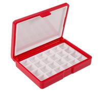 DOITOOL Multi Compartment Watercolor Palette Paint Case with Slots for Efficient Mixing Lightweight Portable Travel Kit for Artists Students and Hobbyists Outdoor Painting