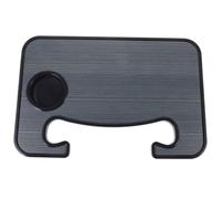 DOITOOL Multi-functional Car Drink Table Tray with Abs Material, Easy to Install and Space-saving Car Seat Table, Stable Platform for Working while Traveling in Various Vehicles