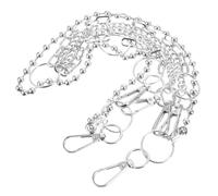 DOITOOL Multi-layer Punk Trouser Chain for Jeans with Silver Metal Material, Easy to Wear and Multi-functional Use, for Music Festival and Club Fashion Accessories