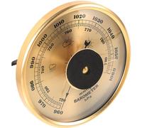 DOITOOL Multifunctional Insert Barometer Hygrometer and Thermometer, 108Mm Wall-Mounted Traditional Weather Station for Home and Outdoor Use